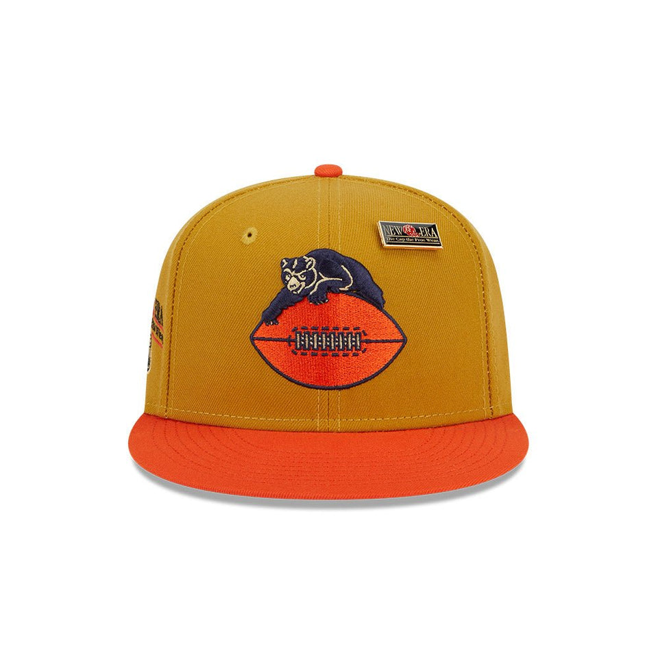 59FIFTY 59FIFTY DAY シカゴ・ベアーズ ブロンズ オレンジバイザー - 13682218-700 | NEW ERA ニューエラ公式オンラインストア