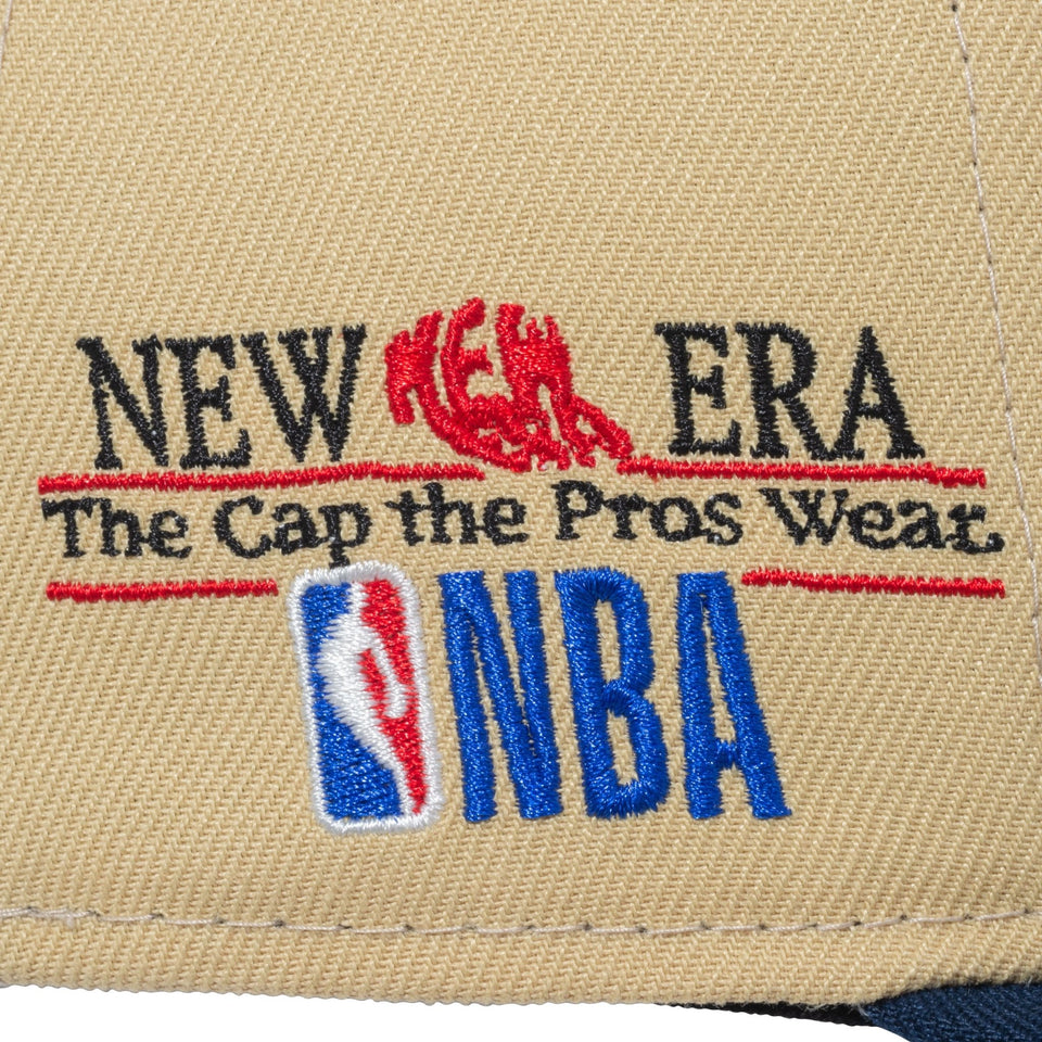 海外限定⭐️７3/8ウォリアーズfauxレザーnew eraゴールデンステート 9fifty-nba-custom-a-13357302-