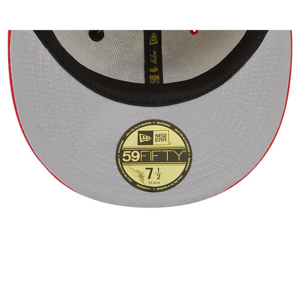 59FIFTY 59FIFTY DAY アトランタ・ホークス ベガスゴールド レッドバイザー - 13682232-700 | NEW ERA ニューエラ公式オンラインストア