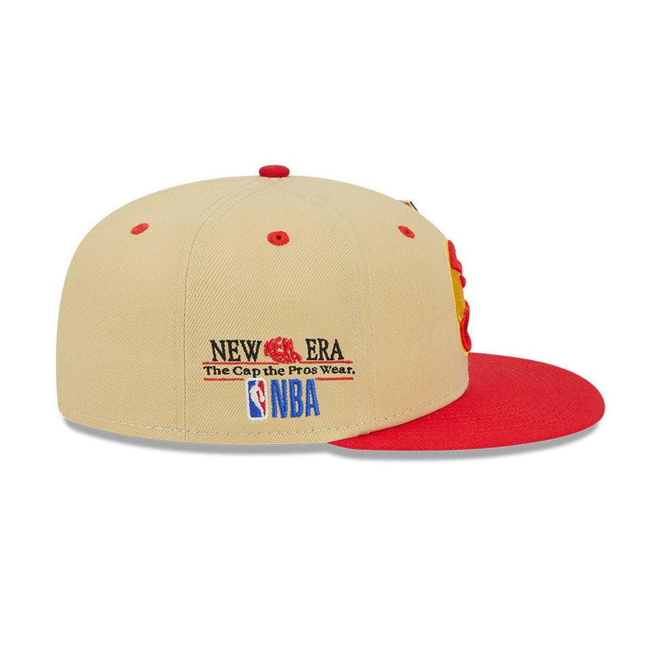 59FIFTY 59FIFTY DAY アトランタ・ホークス ベガスゴールド レッドバイザー - 13682232-700 | NEW ERA ニューエラ公式オンラインストア