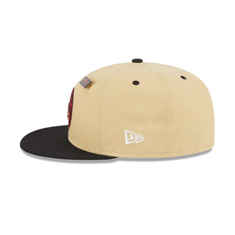 59FIFTY 59FIFTY DAY フィラデルフィア・76ers ベガスゴールド ブラックバイザー - 13682223-700 | NEW ERA ニューエラ公式オンラインストア