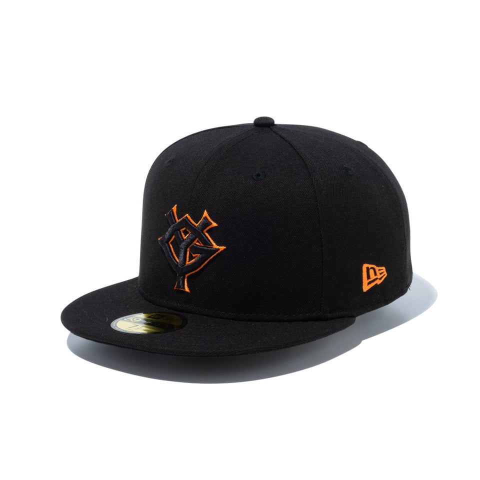 59FIFTY 読売ジャイアンツ ブラック × ブラック/オレンジ - 60575678-700 | NEW ERA ニューエラ公式オンラインストア