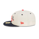59FIFTY '93 Division Champs アトランタ・ブレーブス クロームホワイト グレーアンダーバイザー - 13518093-700 | NEW ERA ニューエラ公式オンラインストア