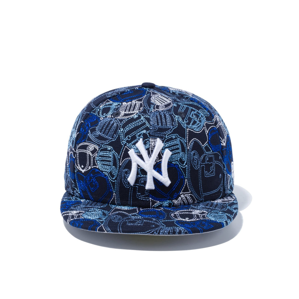 ストア限定】 59FIFTY ALL OVER STITCH ニューヨーク・ヤンキース ...