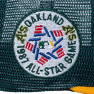 59FIFTY トラッカー ALLSTAR SIDE PATCH オークランド・アスレチックス ダークグリーン グレーアンダーバイザー - 13748183-700 | NEW ERA ニューエラ公式オンラインストア