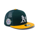 59FIFTY トラッカー ALLSTAR SIDE PATCH オークランド・アスレチックス ダークグリーン グレーアンダーバイザー - 13748183-700 | NEW ERA ニューエラ公式オンラインストア