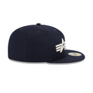 59FIFTY Alpha Industries x MLB ニューヨーク・ヤンキース ネイビー グレーアンダーバイザー - 13497938-700 | NEW ERA ニューエラ公式オンラインストア