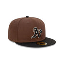 59FIFTY ANGUS オークランド・アスレチックス ブラウン グレーアンダーバイザー - 13366494-700 | NEW ERA ニューエラ公式オンラインストア