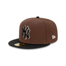 59FIFTY ANGUS ニューヨーク・ヤンキース ブラウン グレーアンダーバイザー - 13366495-700 | NEW ERA ニューエラ公式オンラインストア