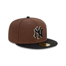 59FIFTY ANGUS ニューヨーク・ヤンキース ブラウン グレーアンダーバイザー - 13366495-700 | NEW ERA ニューエラ公式オンラインストア