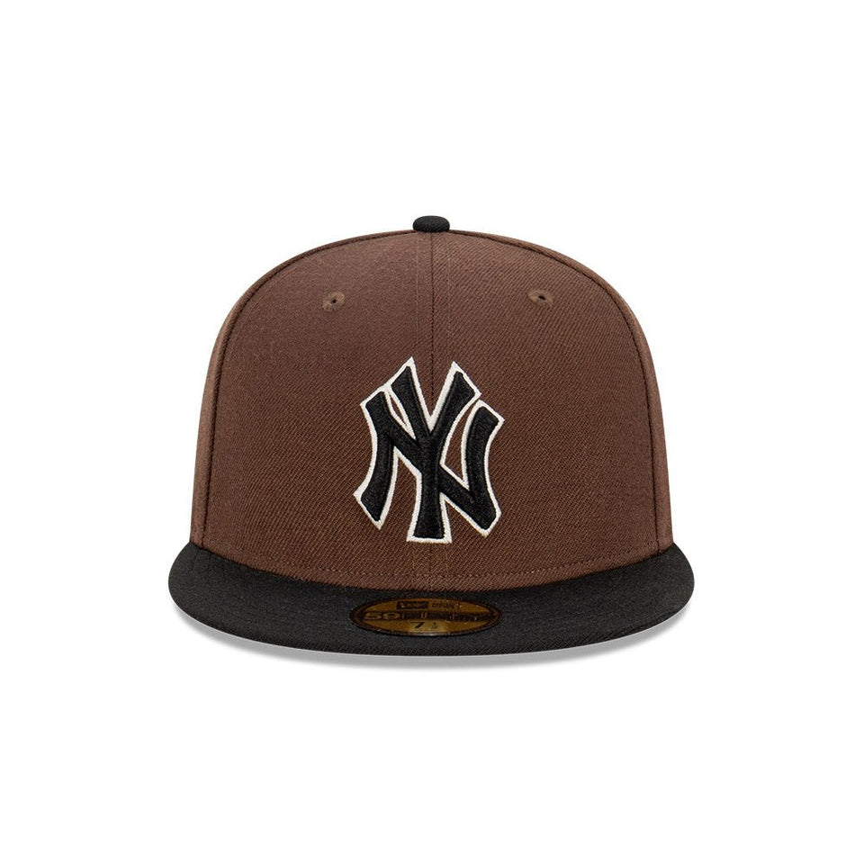 59FIFTY ANGUS ニューヨーク・ヤンキース ブラウン グレーアンダーバイザー - 13366495-700 | NEW ERA ニューエラ公式オンラインストア