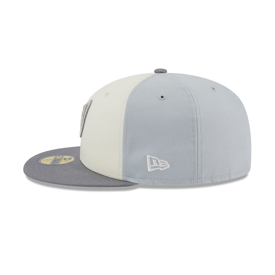 59FIFTY クーパーズタウン Anniversary ワシントン・ナショナルズ グレー グレーアンダーバイザー - 13542625-700 | NEW ERA ニューエラ公式オンラインストア