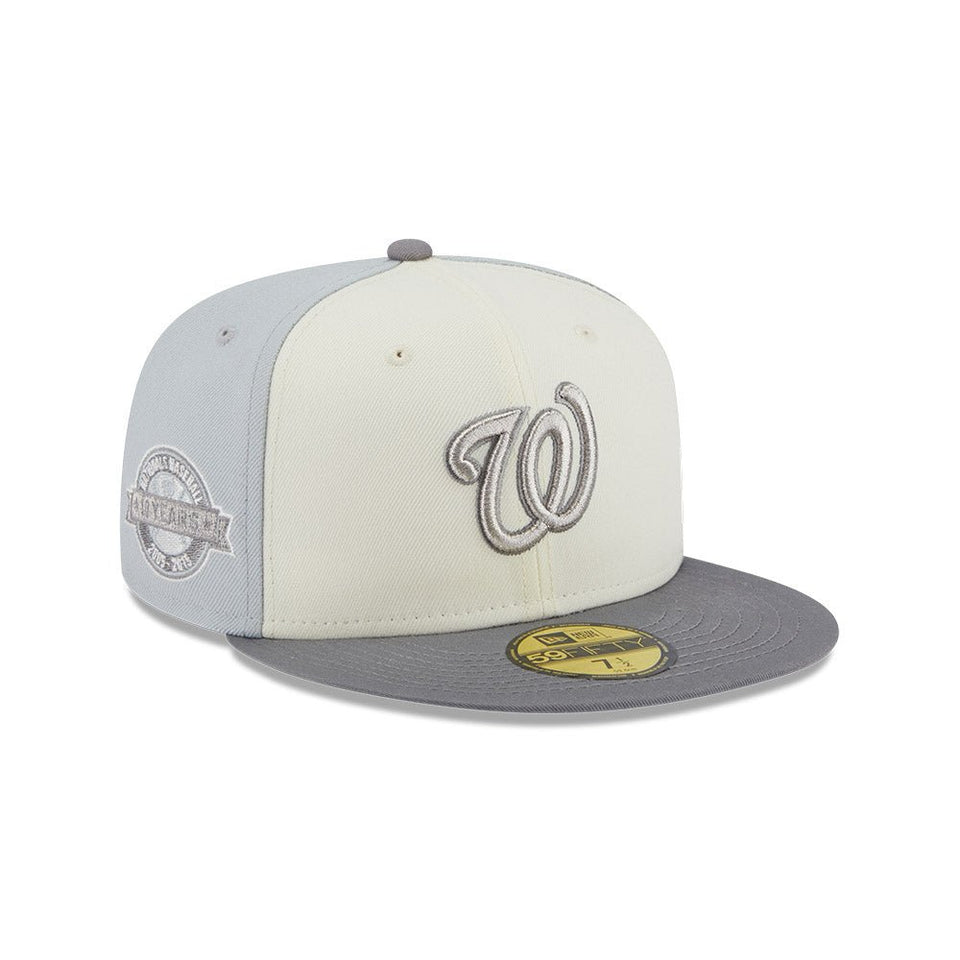 59FIFTY クーパーズタウン Anniversary ワシントン・ナショナルズ グレー グレーアンダーバイザー | ニューエラオンラインストア