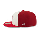 59FIFTY クーパーズタウン Anniversary テキサス・レンジャーズ レッド グレーアンダーバイザー - 13542627-700 | NEW ERA ニューエラ公式オンラインストア