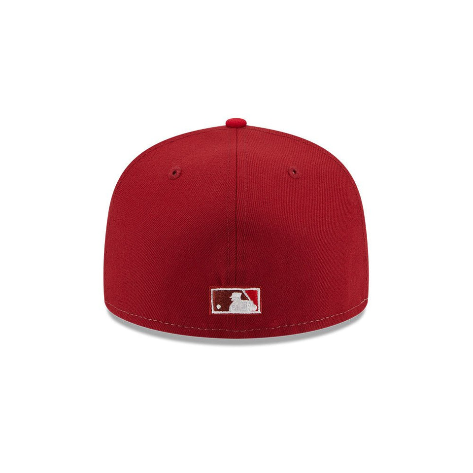 59FIFTY クーパーズタウン Anniversary テキサス・レンジャーズ レッド グレーアンダーバイザー - 13542627-700 | NEW ERA ニューエラ公式オンラインストア