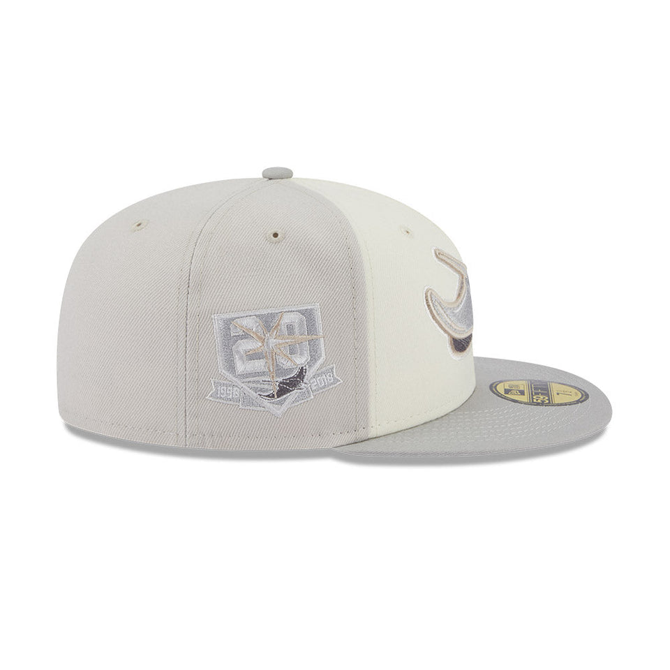 59FIFTY クーパーズタウン Anniversary タンパベイ・レイズ グレー グレーアンダーバイザー - 13542628-700 | NEW ERA ニューエラ公式オンラインストア