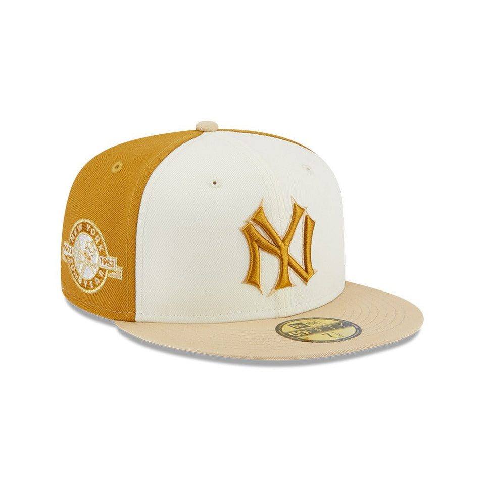 59FIFTY クーパーズタウン Anniversary ニューヨーク・ヤンキース ブラウン グレーアンダーバイザー - 13542630-700 | NEW ERA ニューエラ公式オンラインストア