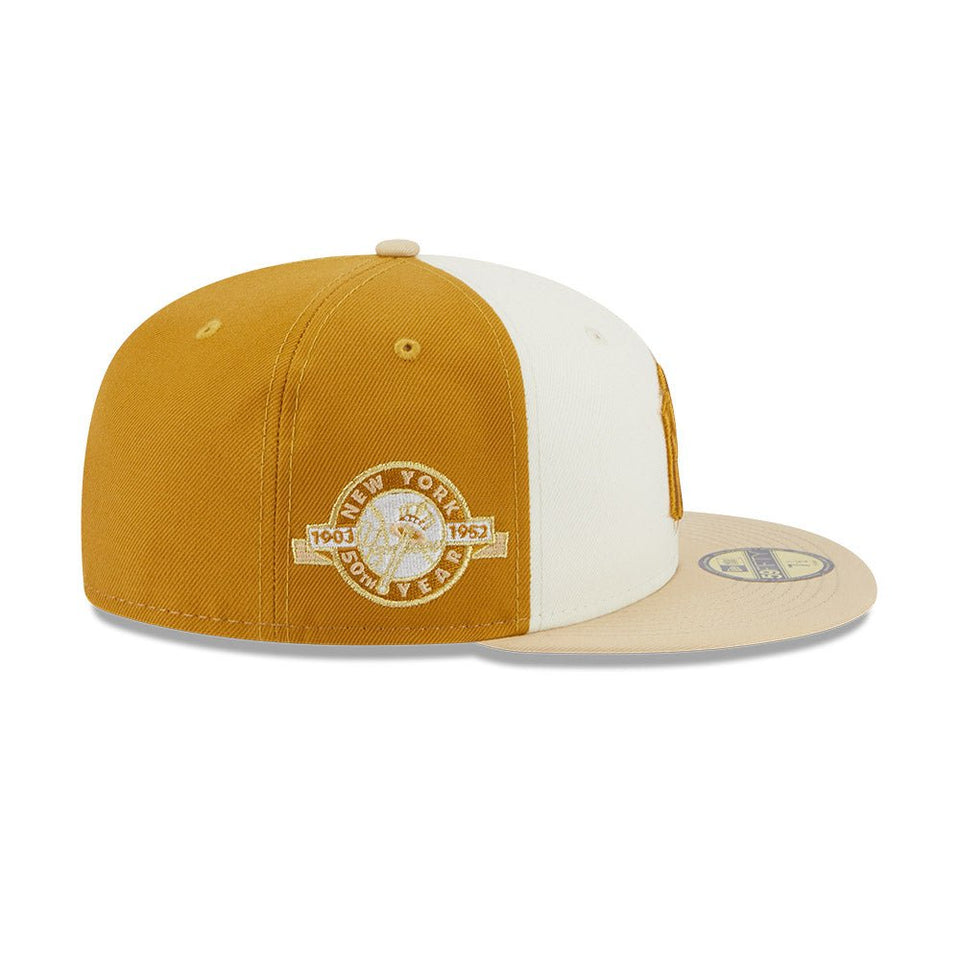 59FIFTY クーパーズタウン Anniversary ニューヨーク・ヤンキース ブラウン グレーアンダーバイザー - 13542630-700 | NEW ERA ニューエラ公式オンラインストア
