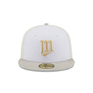 59FIFTY クーパーズタウン Anniversary ミネソタ・ツインズ ベージュ グレーアンダーバイザー - 13542632-700 | NEW ERA ニューエラ公式オンラインストア
