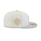 59FIFTY クーパーズタウン Anniversary ミネソタ・ツインズ ベージュ グレーアンダーバイザー - 13542632-700 | NEW ERA ニューエラ公式オンラインストア