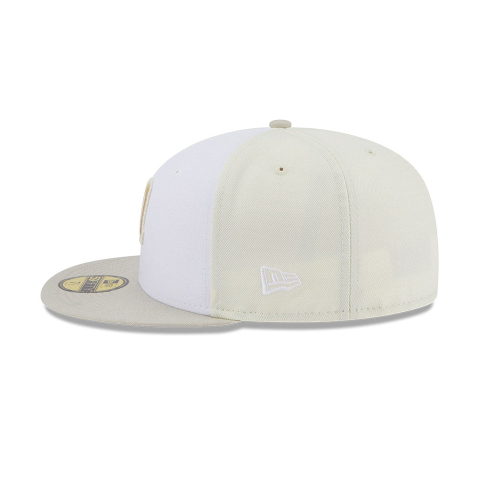 59FIFTY クーパーズタウン Anniversary ミネソタ・ツインズ ベージュ グレーアンダーバイザー - 13542632-700 | NEW ERA ニューエラ公式オンラインストア