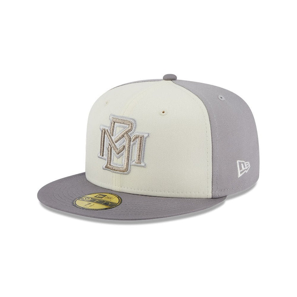 59FIFTY クーパーズタウン Anniversary ミルウォーキー・ブリュワーズ グレー グレーアンダーバイザー - 13542633-700 | NEW ERA ニューエラ公式オンラインストア