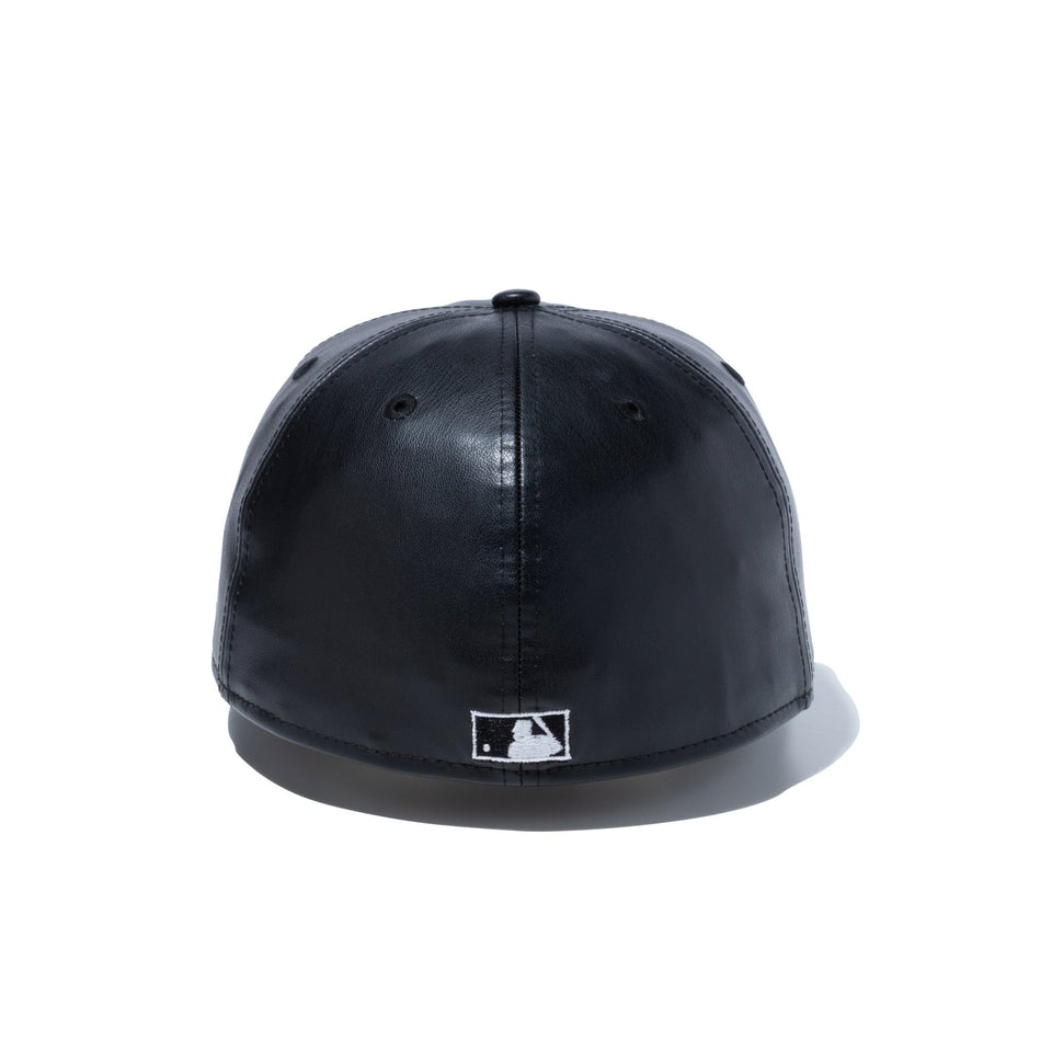 59FIFTY Apple Leather アップルレザー ロサンゼルス・ドジャース クーパーズタウン ブラック - 13805065-700 | NEW ERA ニューエラ公式オンラインストア