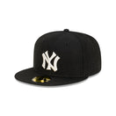 59FIFTY Archive Patch ニューヨーク・ヤンキース クーパーズタウン ブラック グレーアンダーバイザー - 13577661-700 | NEW ERA ニューエラ公式オンラインストア