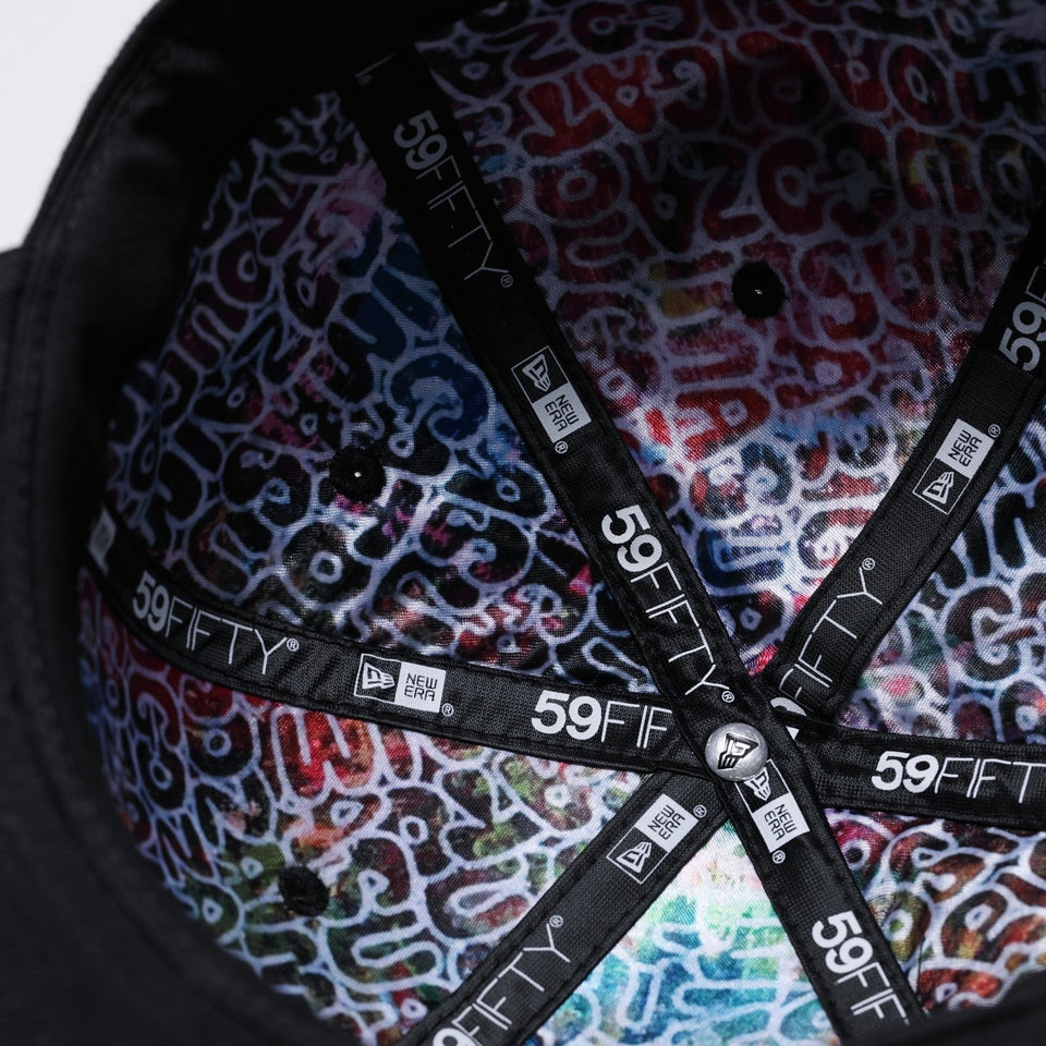 59FIFTY baanai × NEW ERA HALF FACE ブラック - 12593580-700 | NEW ERA ニューエラ公式オンラインストア