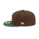 59FIFTY Beef and Broccoli ビーフアンドブロッコリー ニューヨーク・ヤンキース ブラウン グリーンバイザー - 13518104-700 | NEW ERA ニューエラ公式オンラインストア