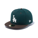 59FIFTY Beef and Broccoli ロサンゼルス・ドジャース ダークグリーン ウォルナットバイザー - 13750719-700 | NEW ERA ニューエラ公式オンラインストア