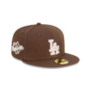 59FIFTY Brown Stone ロサンゼルス・ドジャース ブラウン グレーアンダーバイザー - 13577657-700 | NEW ERA ニューエラ公式オンラインストア