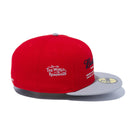 59FIFTY Budweiser バドワイザー ラベルロゴ スカーレット - 13534564-700 | NEW ERA ニューエラ公式オンラインストア