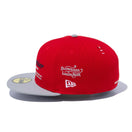 59FIFTY Budweiser バドワイザー ラベルロゴ スカーレット - 13534564-700 | NEW ERA ニューエラ公式オンラインストア