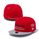 59FIFTY Budweiser バドワイザー ラベルロゴ スカーレット - 13534564-700 | NEW ERA ニューエラ公式オンラインストア