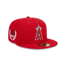 59FIFTY Camo Under Visor ロサンゼルス・エンゼルス レッド カモプリントアンダーバイザー - 13497936-700 | NEW ERA ニューエラ公式オンラインストア