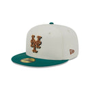 59FIFTY Camp ニューヨーク・メッツ クーパーズタウン クロームホワイト グレーアンダーバイザー - 13743537-700 | NEW ERA ニューエラ公式オンラインストア