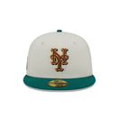 59FIFTY Camp ニューヨーク・メッツ クーパーズタウン クロームホワイト グレーアンダーバイザー - 13743537-700 | NEW ERA ニューエラ公式オンラインストア
