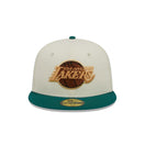 59FIFTY Camp ロサンゼルス・レイカーズ クロームホワイト グレーアンダーバイザー - 13743539-700 | NEW ERA ニューエラ公式オンラインストア