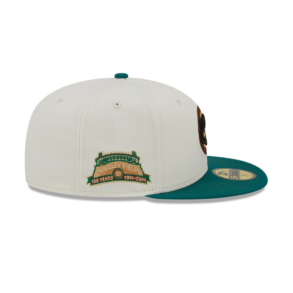59FIFTY Camp シカゴ・カブス クーパーズタウン クロームホワイト グレーアンダーバイザー - 13743545-700 | NEW ERA ニューエラ公式オンラインストア