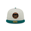 59FIFTY Camp シカゴ・カブス クーパーズタウン クロームホワイト グレーアンダーバイザー - 13743545-700 | NEW ERA ニューエラ公式オンラインストア