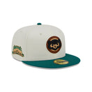 59FIFTY Camp シカゴ・カブス クーパーズタウン クロームホワイト グレーアンダーバイザー - 13743545-700 | NEW ERA ニューエラ公式オンラインストア