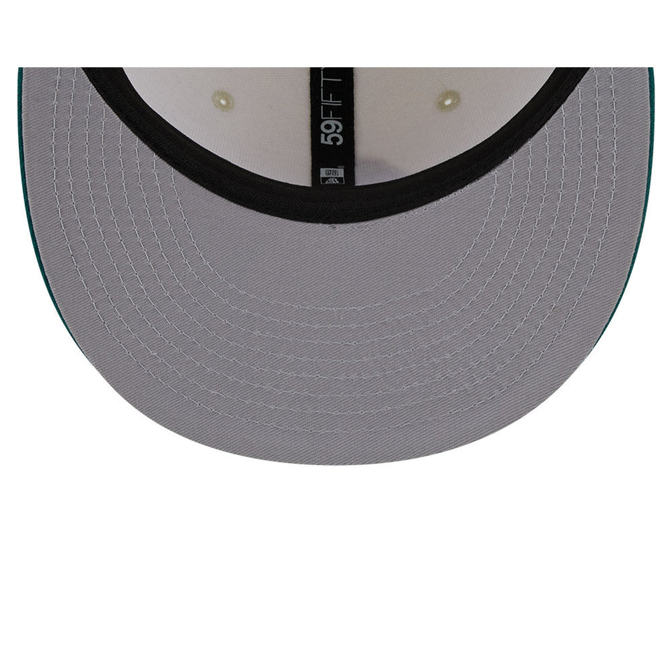 59FIFTY Camp ボストン・レッドソックス クーパーズタウン クロームホワイト グレーアンダーバイザー - 13743549-700 | NEW ERA ニューエラ公式オンラインストア