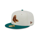 59FIFTY Camp ボストン・レッドソックス クーパーズタウン クロームホワイト グレーアンダーバイザー - 13743549-700 | NEW ERA ニューエラ公式オンラインストア