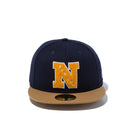 59FIFTY Chenille N パイルワッペン ネイビー ウィートバイザー - 12572957-700 | NEW ERA ニューエラ公式オンラインストア