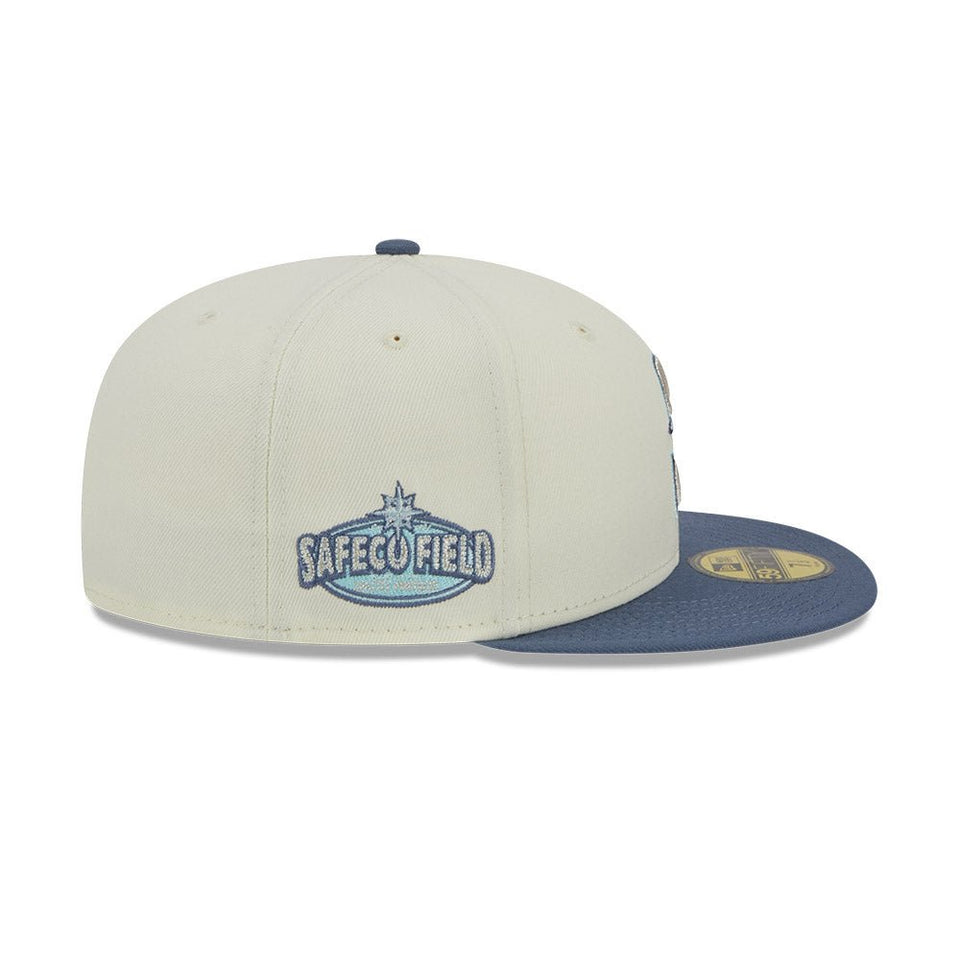 59FIFTY City Icon シアトル・マリナーズ クロームホワイト - 13774203-700 | NEW ERA ニューエラ公式オンラインストア