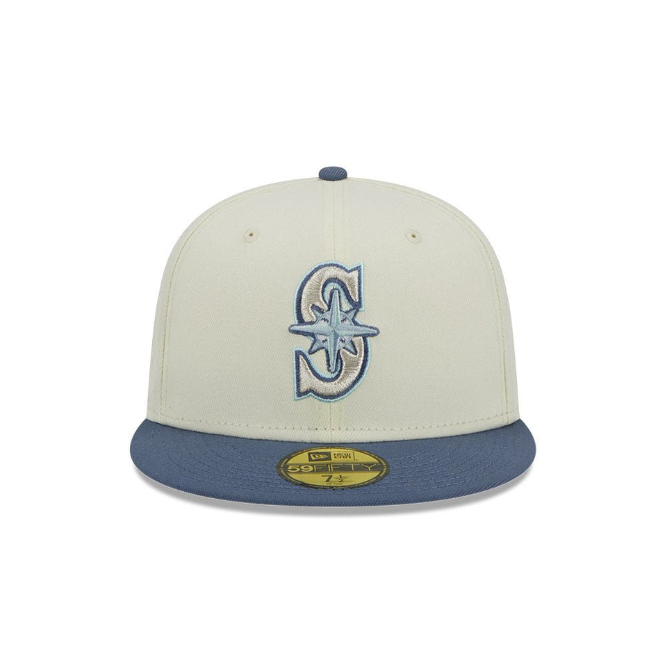 59FIFTY City Icon シアトル・マリナーズ クロームホワイト - 13774203-700 | NEW ERA ニューエラ公式オンラインストア