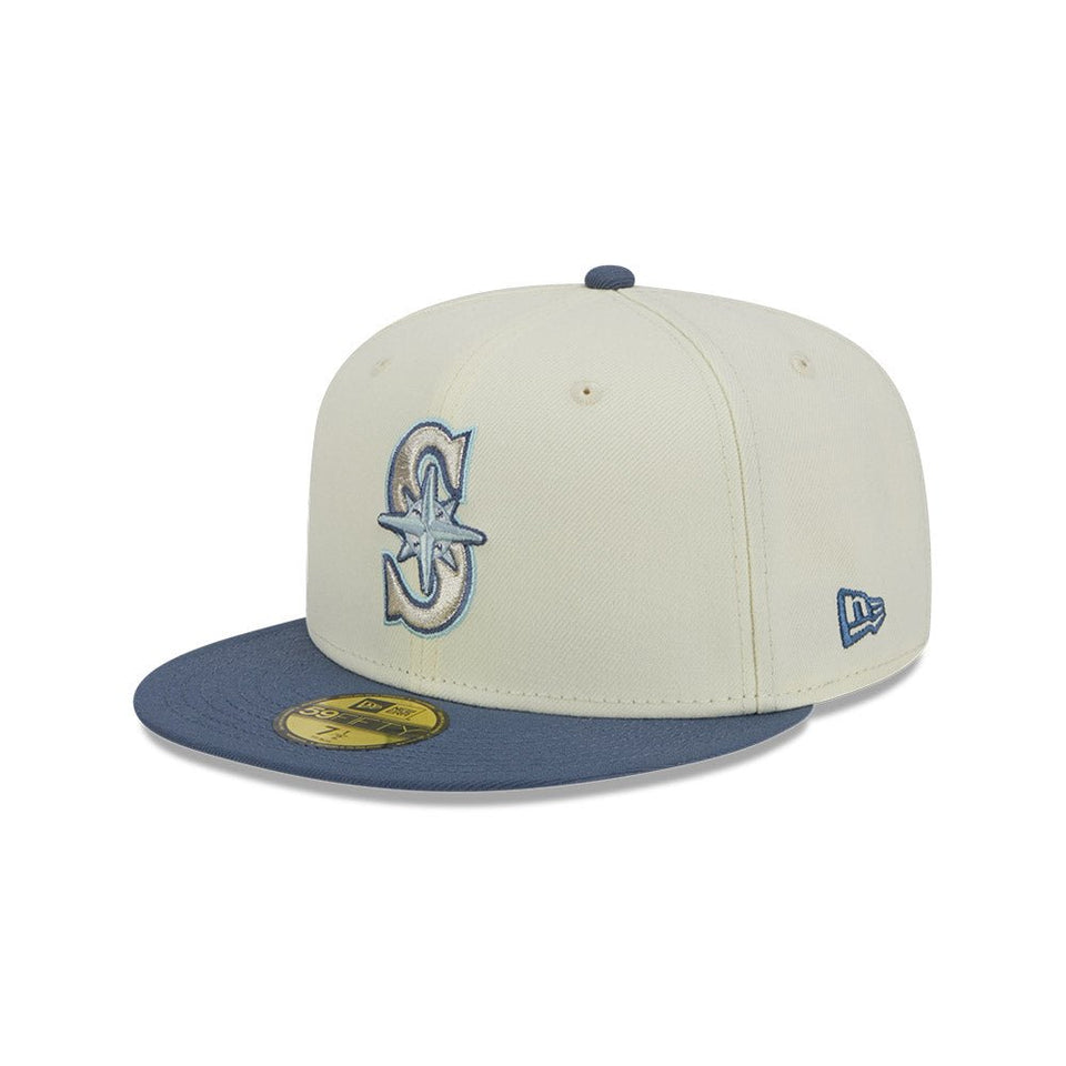 59FIFTY City Icon シアトル・マリナーズ クロームホワイト - 13774203-700 | NEW ERA ニューエラ公式オンラインストア