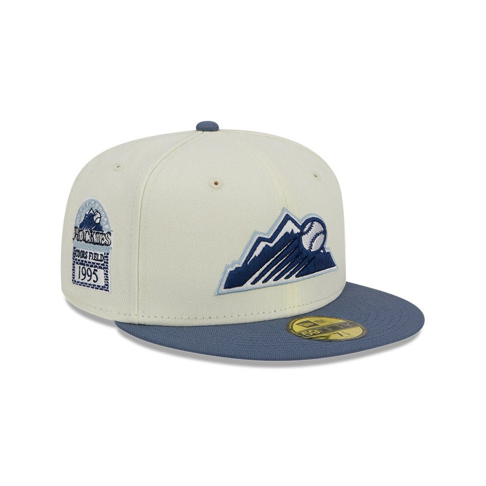 59FIFTY City Icon コロラド・ロッキーズ クロームホワイト - 13774209-700 | NEW ERA ニューエラ公式オンラインストア