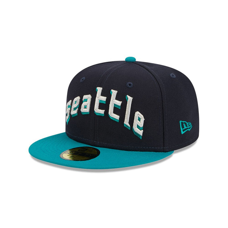 59FIFTY City Signature シアトル・マリナーズ ネイビー - 13773560-700 | NEW ERA ニューエラ公式オンラインストア